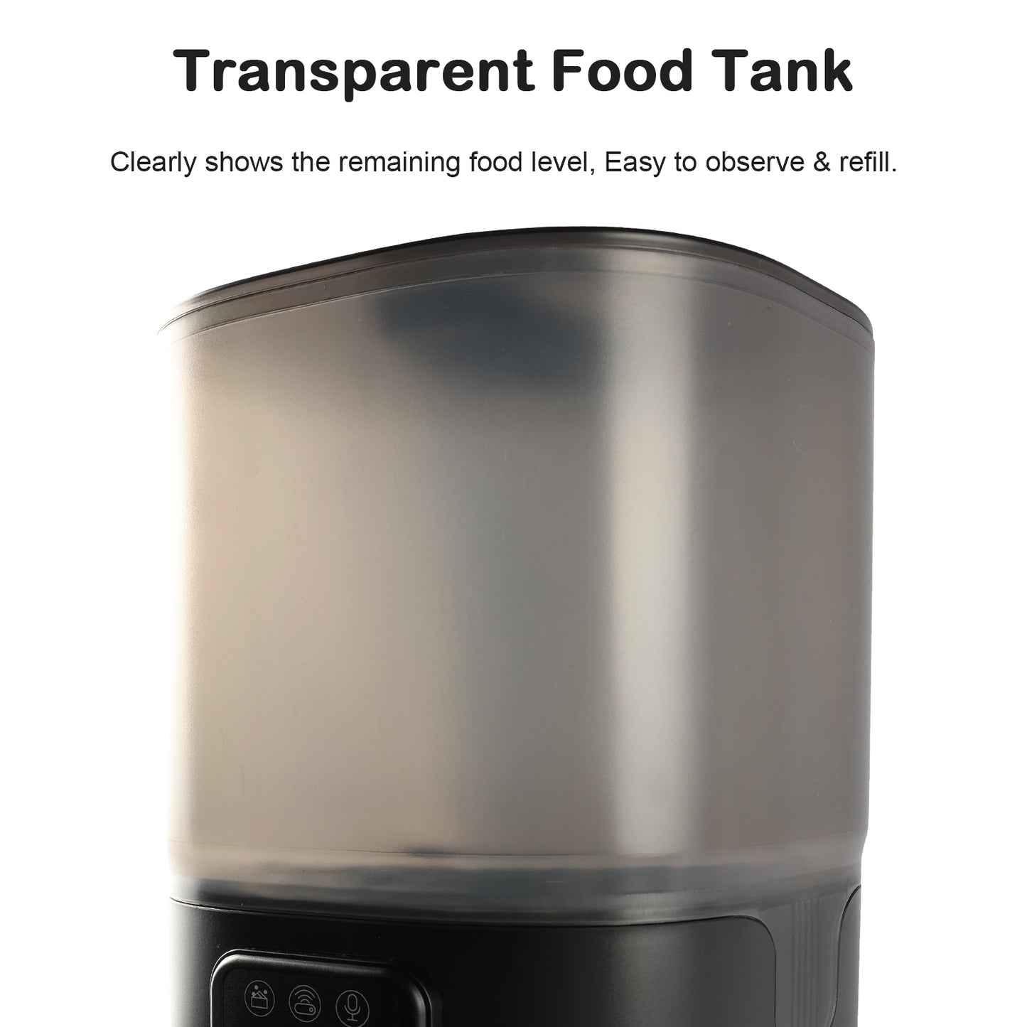 Onizoomi Smart Camera Automatic Dual Bowl Cat & Dog Feeder, 30-Cup